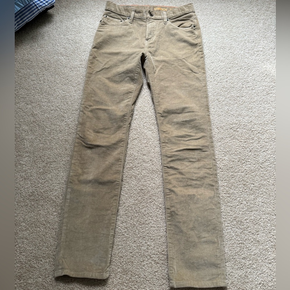 Crewcuts boys size 16 beige cord pants. Never worn!
